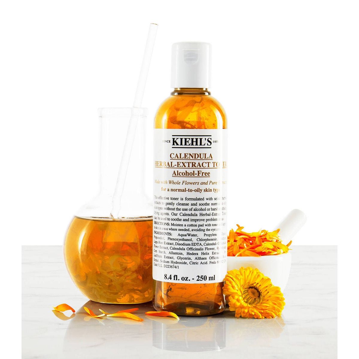 KIEHLS - Tónico Facial Calendula Herbal Extract Toner Kiehls para Piel Grasa 250 ml