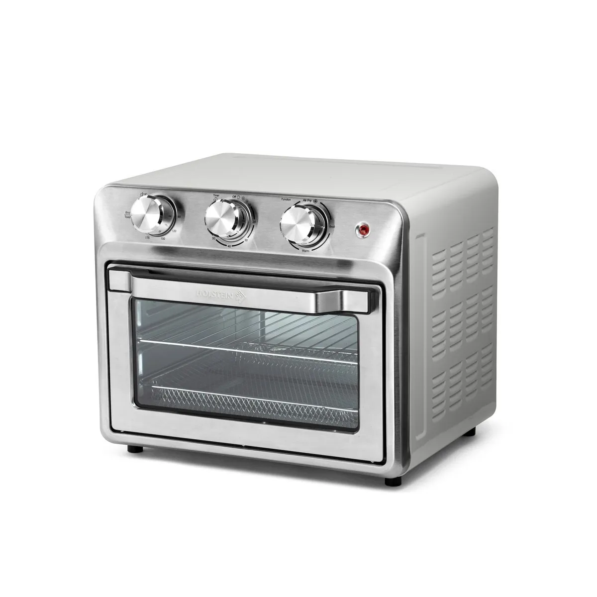 HOLSTEIN - Horno freidor Sin Aceite Holstein Housewares HH-09204003G 20 Litro Plateado Canasta Air Fryer