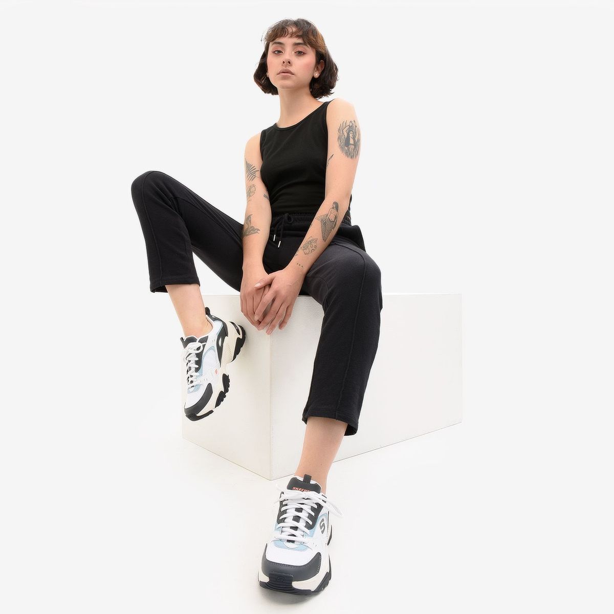 SKECHERS - Tenis Skechers Mujer Moda Stamina V2