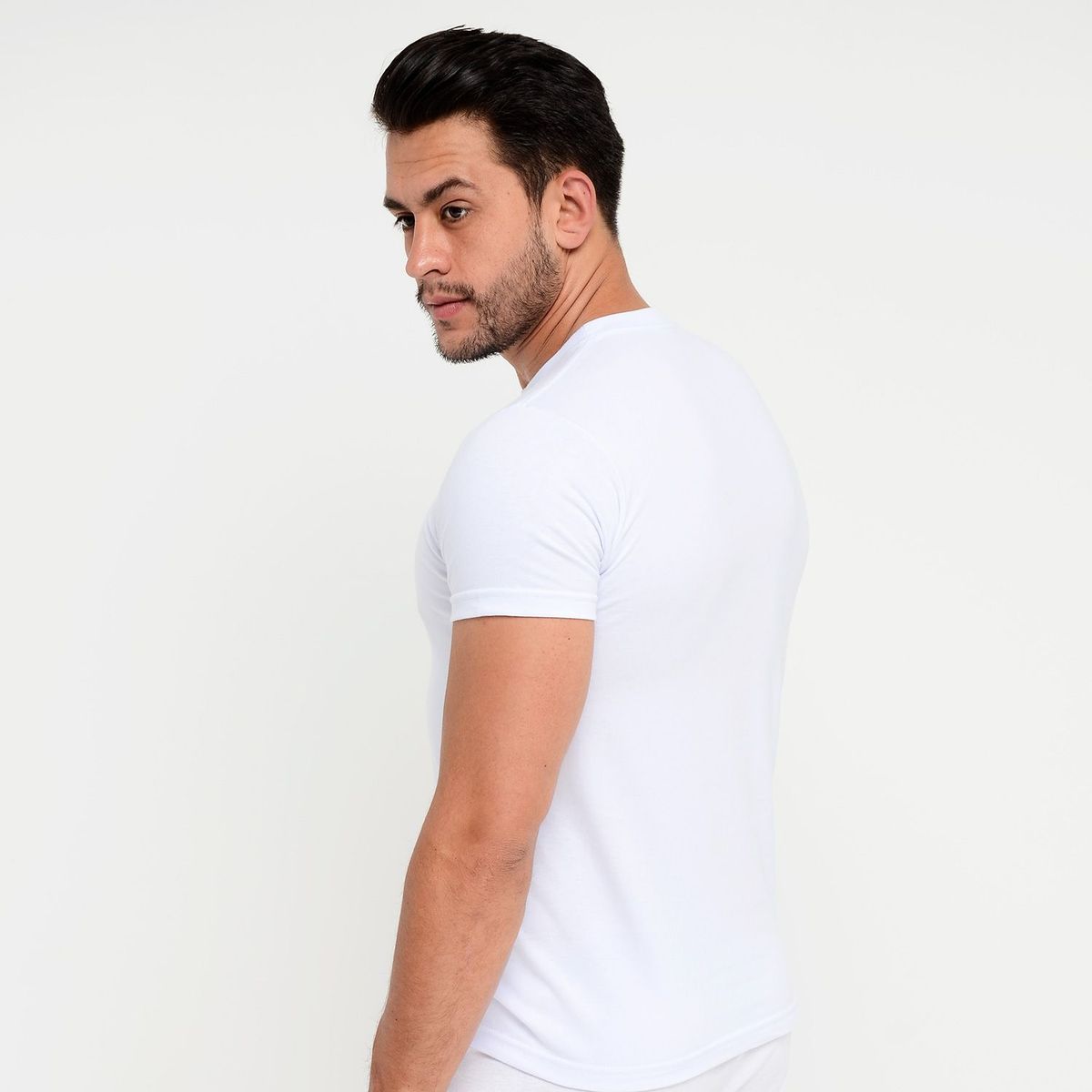 NEWBOAT - Camisilla Hombre Manga Corta Newboat Pack x4