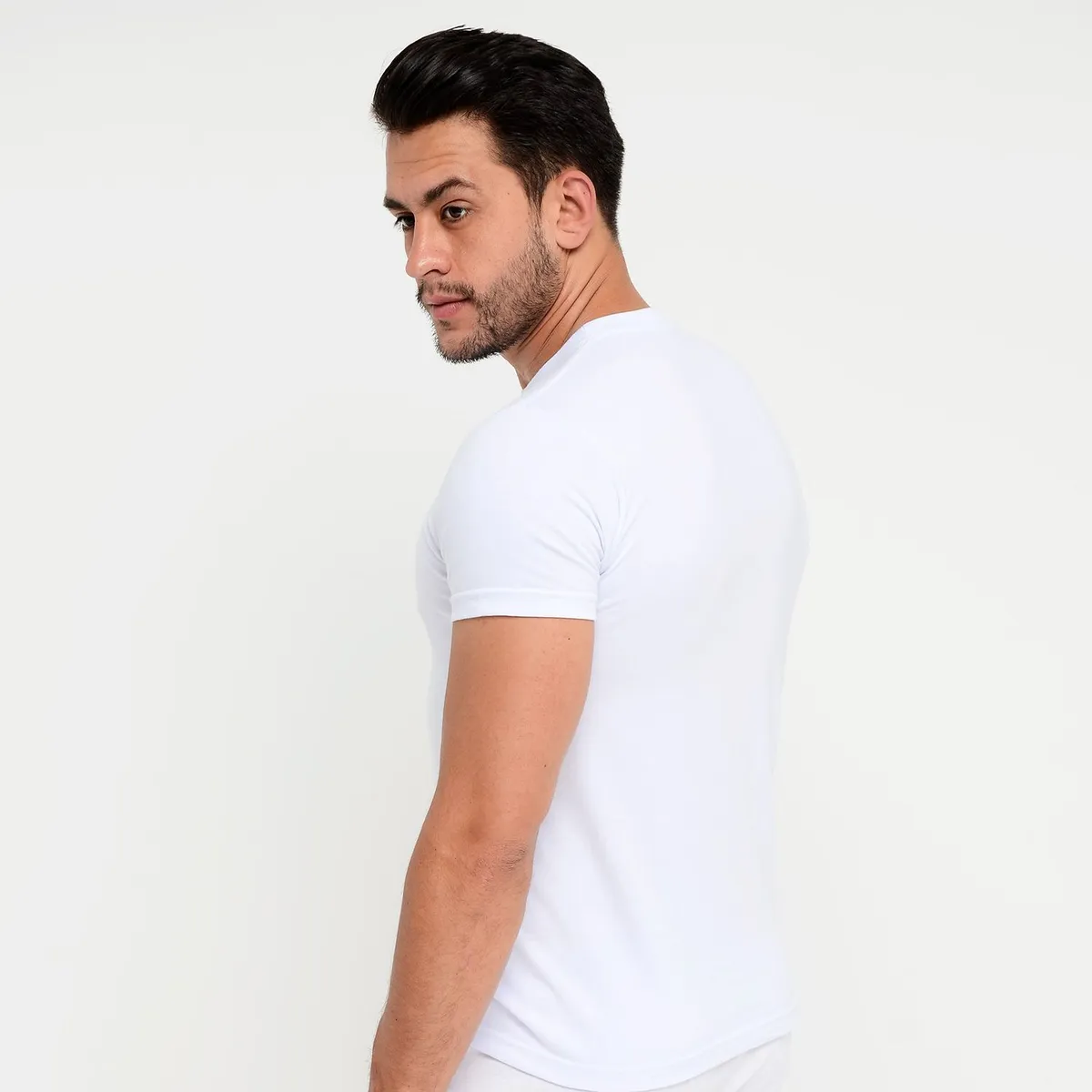 NEWBOAT - Camisilla Hombre Manga Corta Newboat Pack x4