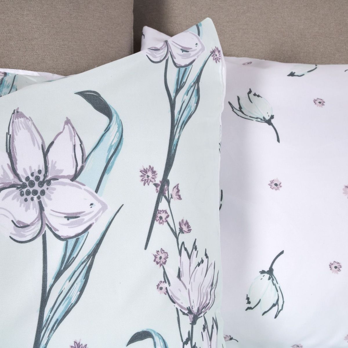 BRISSA - Juego de Sábanas Microfibra Blanco