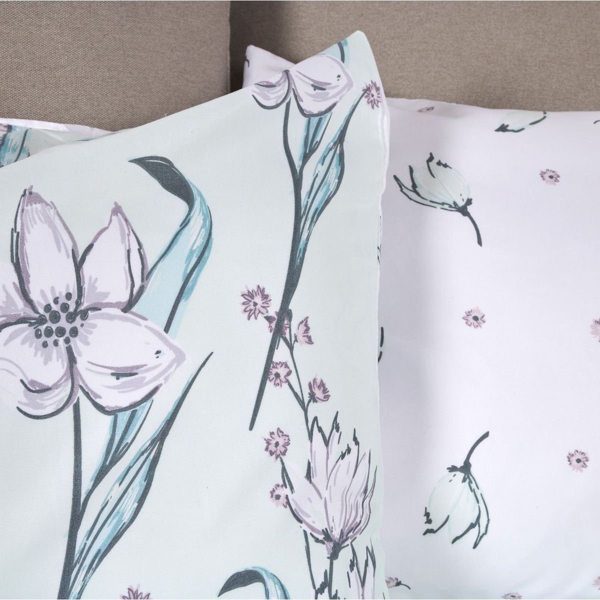 BRISSA - Juego de Sábanas Microfibra Blanco