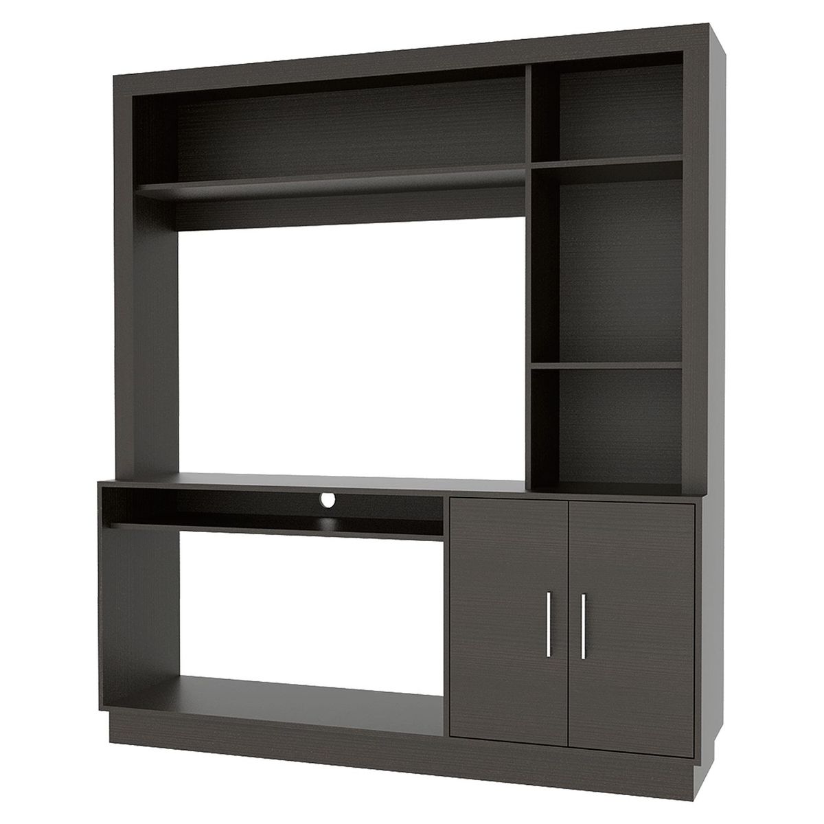 RTA MUEBLES - Centro de Entretenimiento de 180 x 180 x 40 cm, Mueble de TV Moderno para Televisor de 50 Pulgadas, RTA Muebles