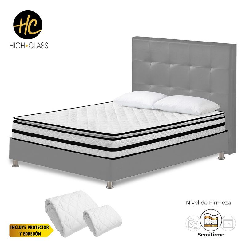 HIGH CLASS - Colchón Con Base Doble Michigan Dream