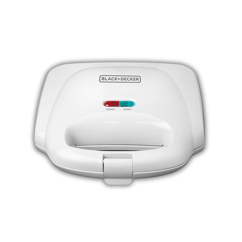 BLACK+DECKER - Sandwichera BLACK+DECKER  2 Sandwiches SM1000W