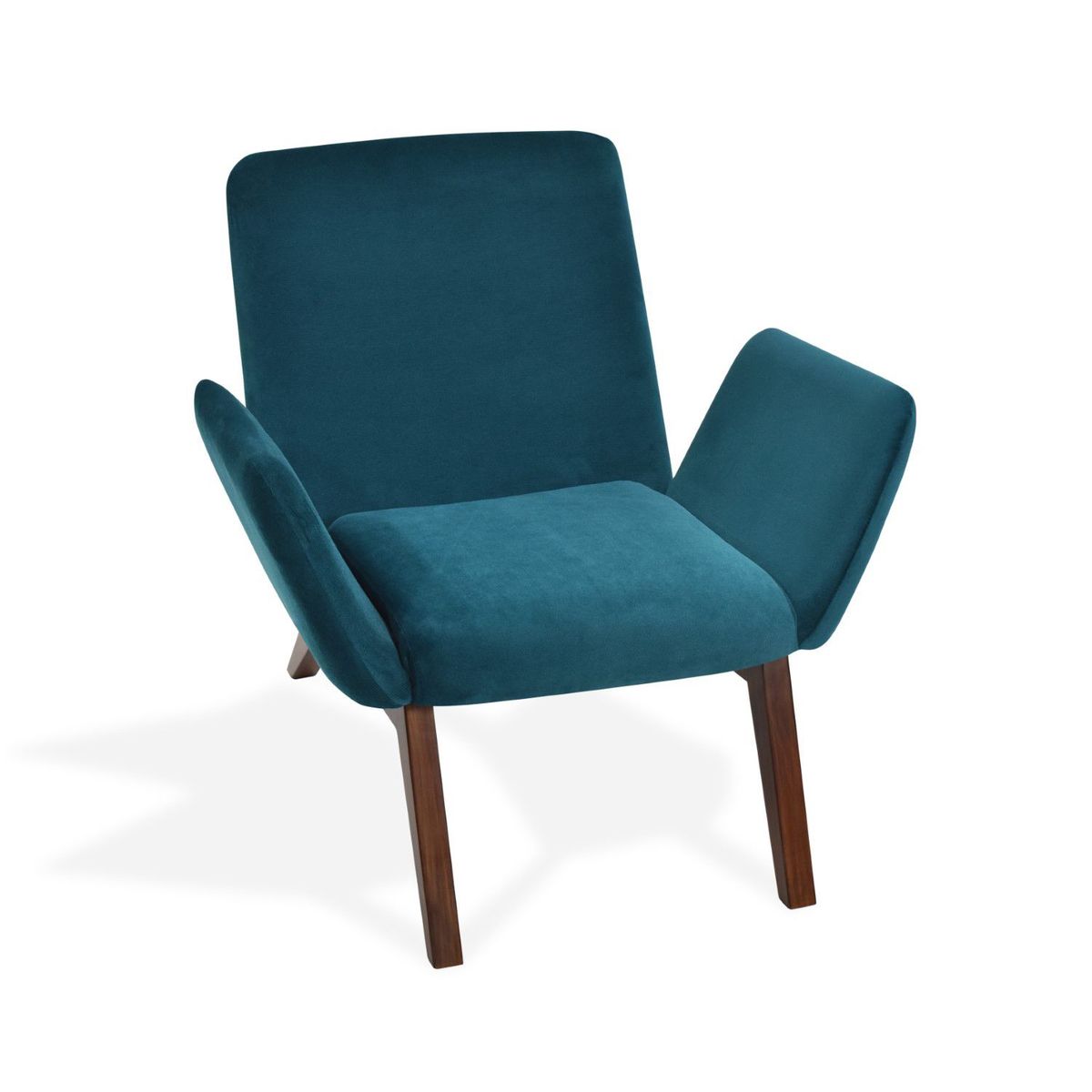 MICA - Poltrona Moderna en Tela Barbados 74 x 75 x 82 cm Mica