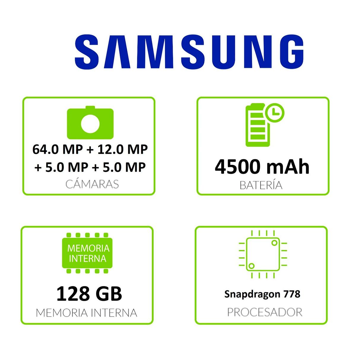 SAMSUNG - Celular Samsung Galaxy A52S 5G 128GB