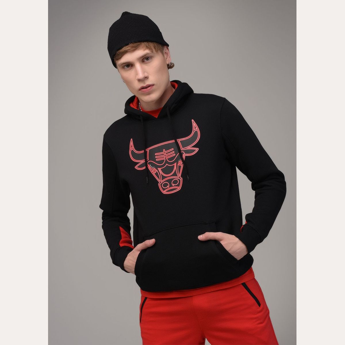 NBA - Hoodie Chicago Bulls Hombre