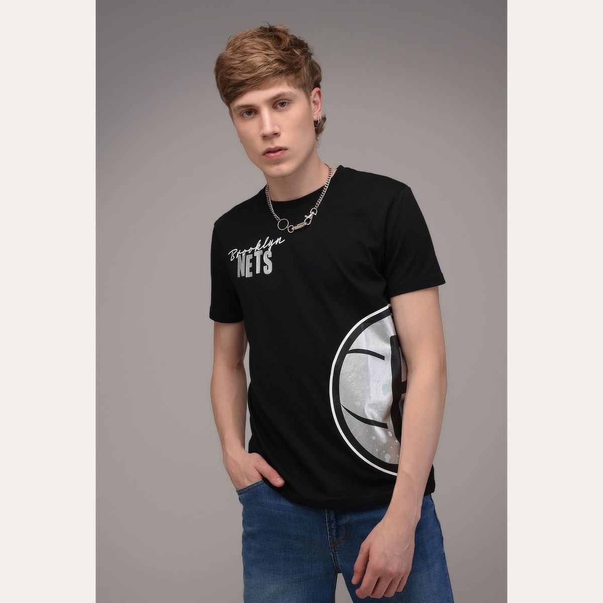 BROOKLYN NETS - Camiseta Básquetbol Brooklyn Nets Hombre