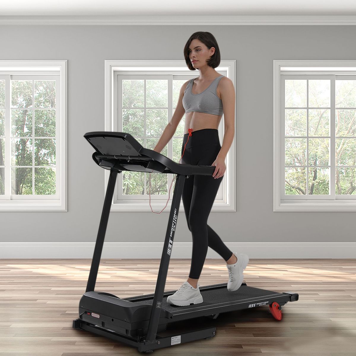 BODYTONE - Caminadora Trotadora eléctrica plegable inclinación manual Bodytone MTDP-JSS4000