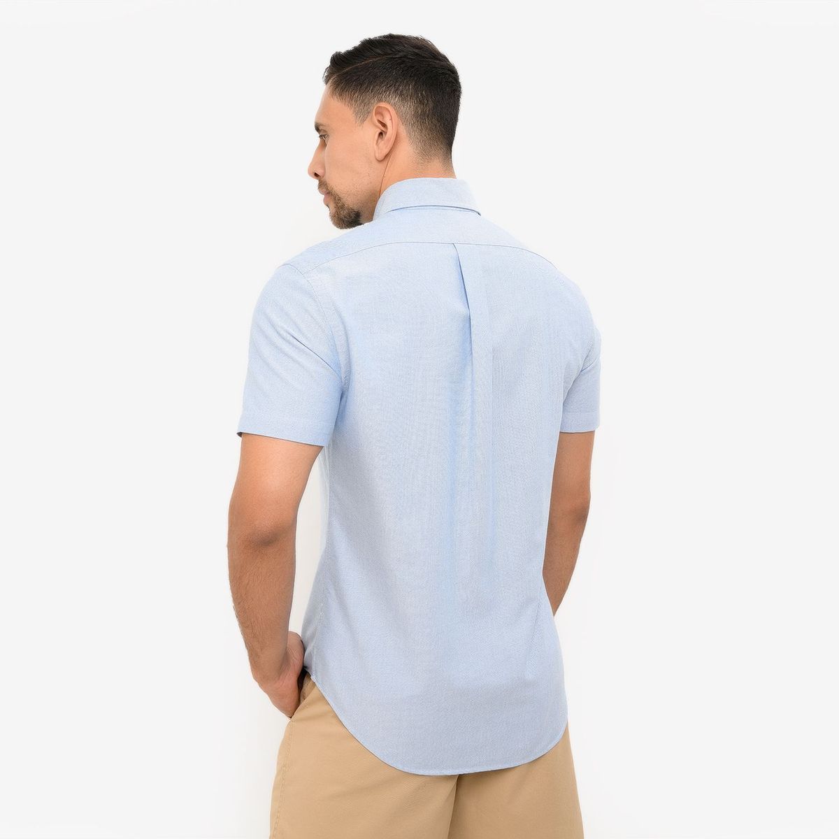 POLO RALPH LAUREN - Camisa Hombre Manga corta de Algodón Custom Fit Polo Ralph Lauren