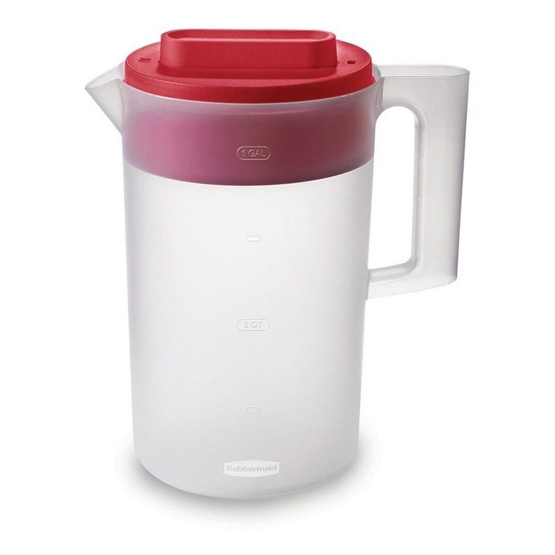 RUBBERMAID - Jarra Plástica Jarrón Simply Agua Jugos 3.78L