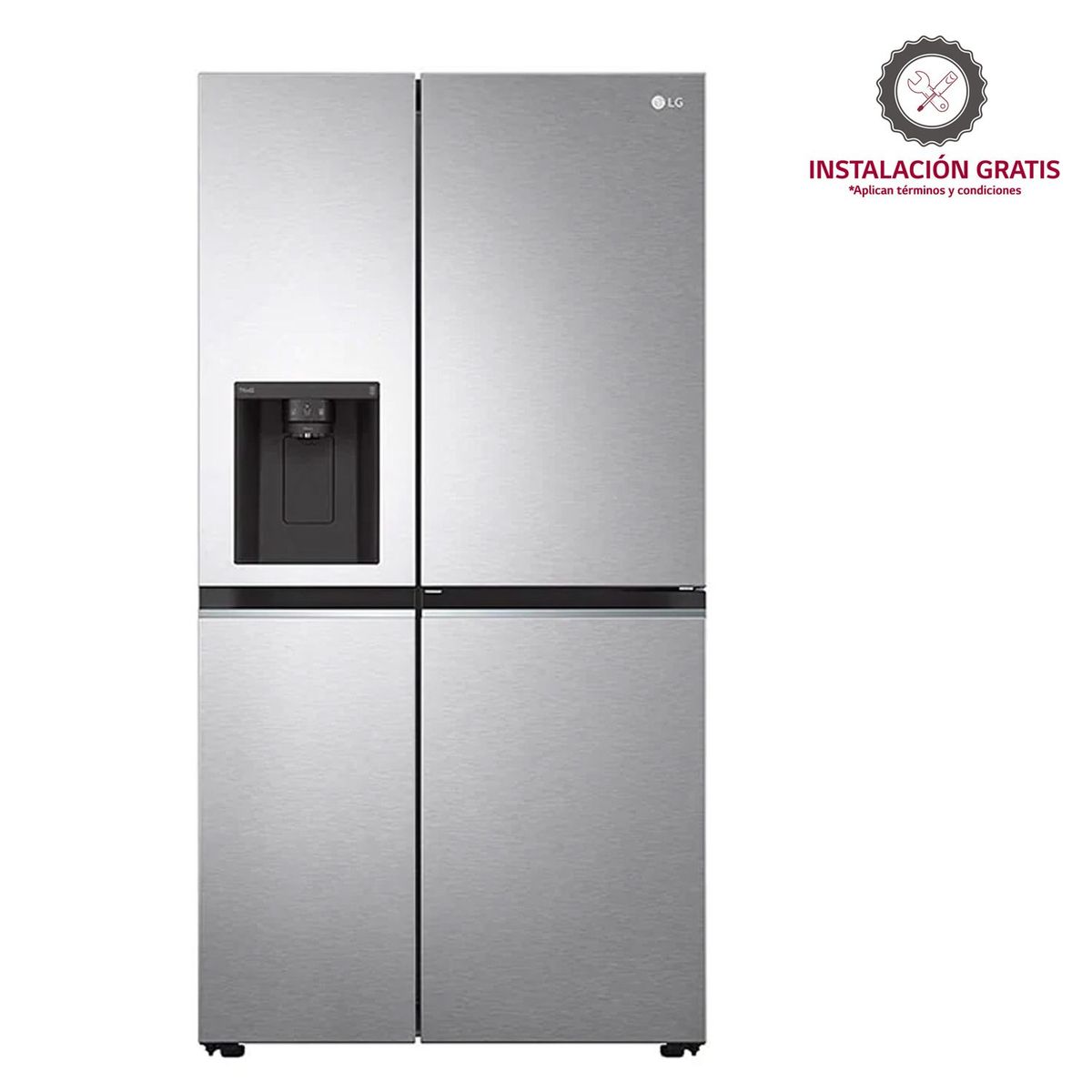 LG - Nevecón LG Side by Side 768 lt Door-in-Door LS77SDS