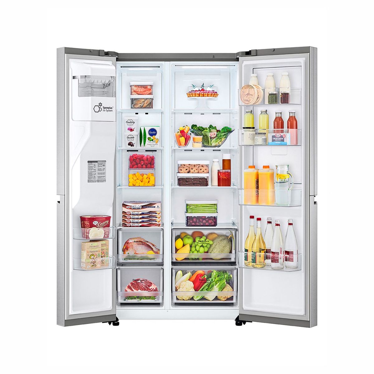 LG - Nevecón LG Side by Side 768 lt Door-in-Door LS77SDS