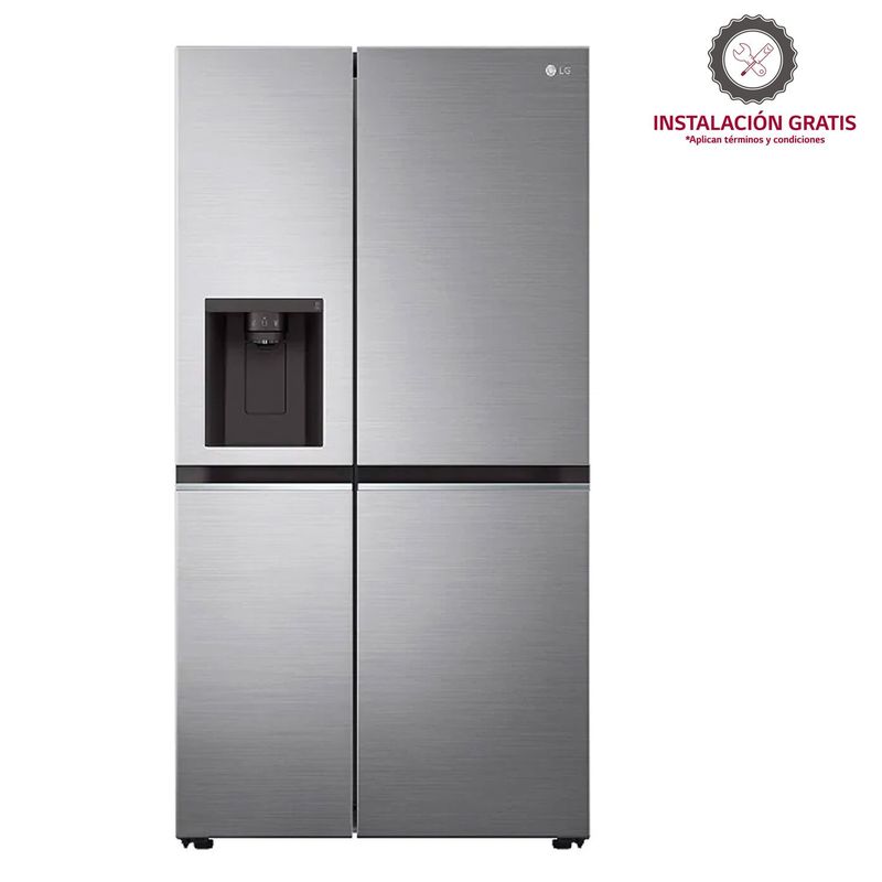 LG - Nevecón LG Side by Side 637 lt GS66SPP