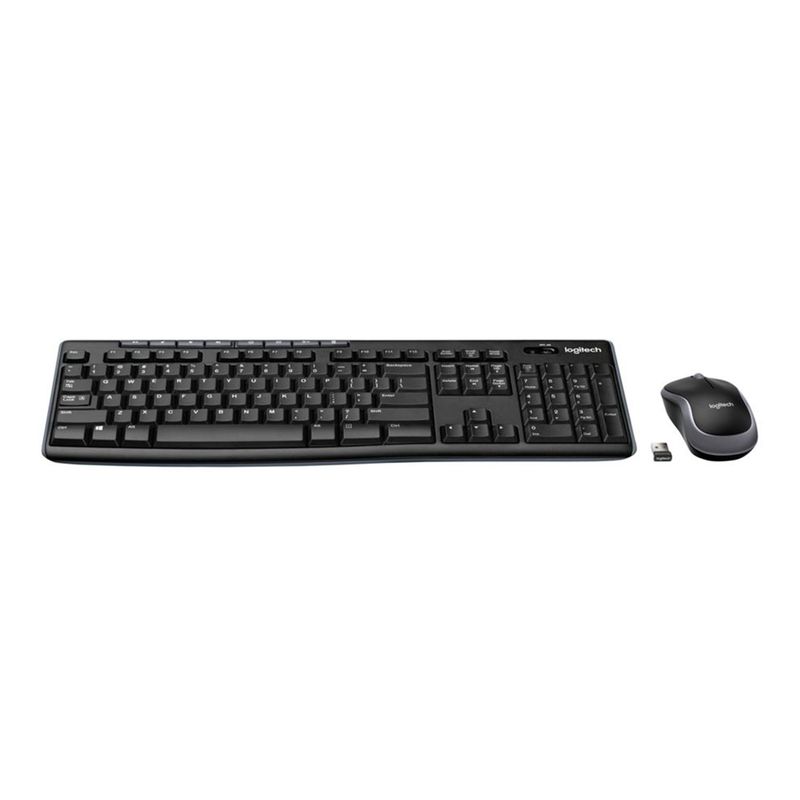 LOGITECH - Combo teclado y mouse Logitech MK270  Inalambrico Negro