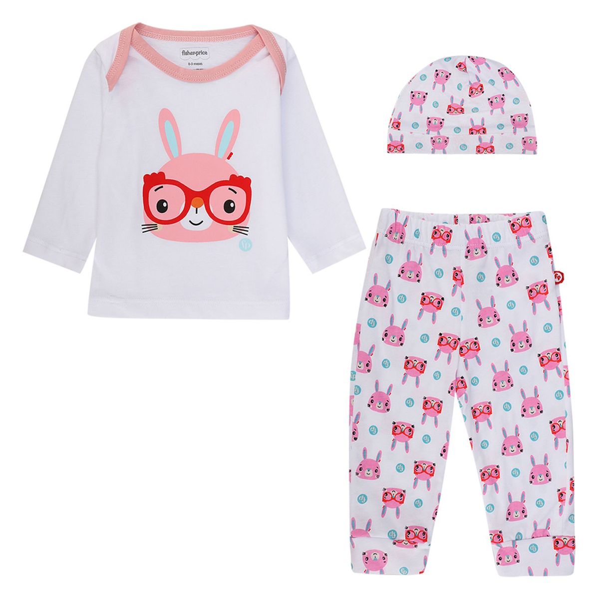 FISHER - Pijama Bebé NiñaPolialgodón Fisher Price