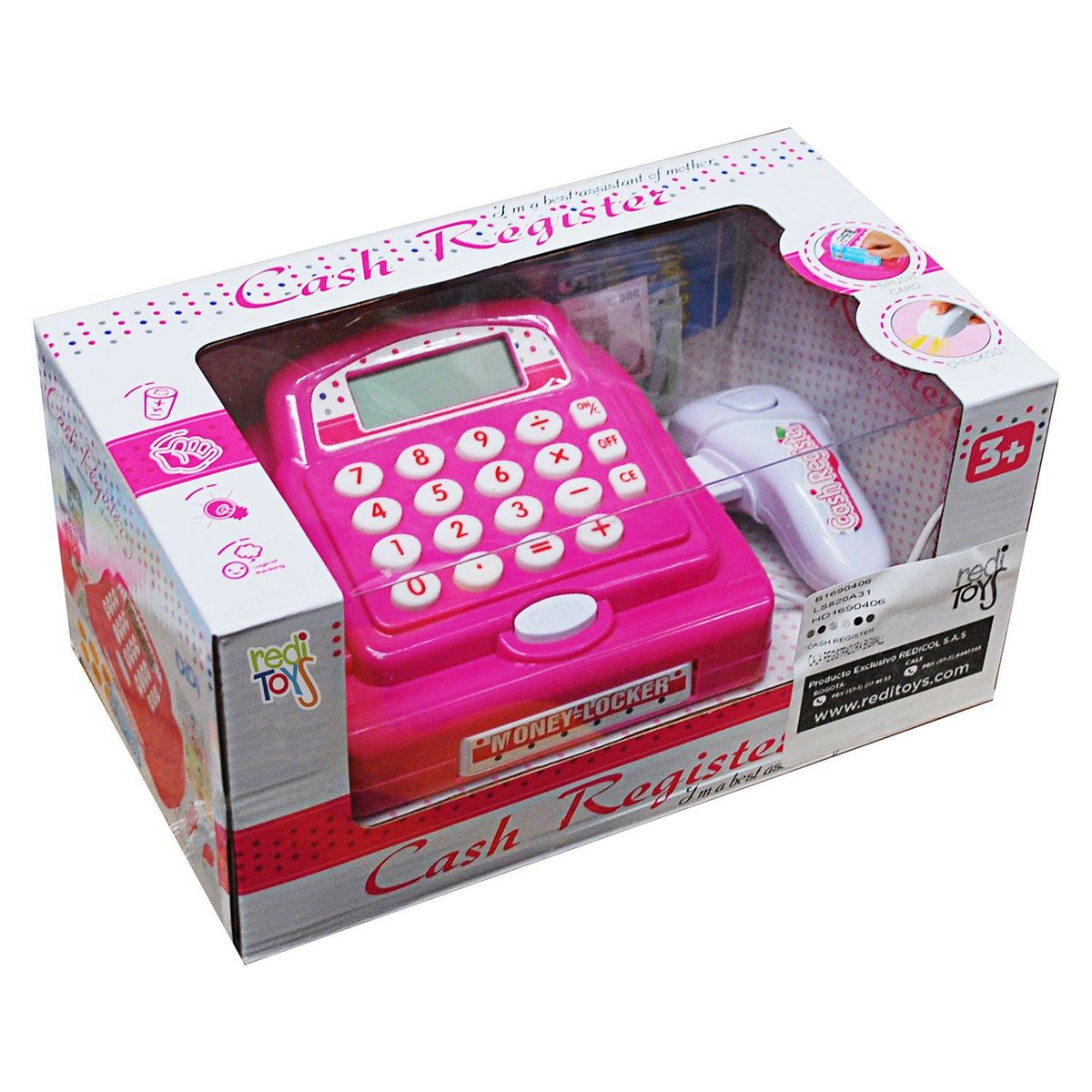 REDITOYS - Cocina y centro de juego Reditoys Caja Registradora Bigmall
