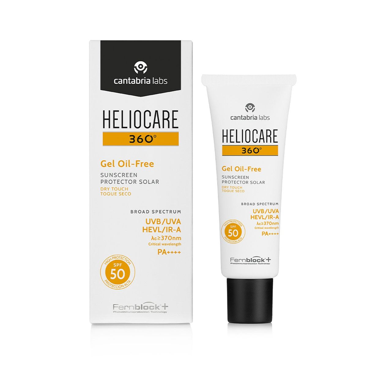 HELIOCARE - Bloqueador Solar 360 Gel Oil Free Toque Seco Heliocare para Piel Mixta 50 ml