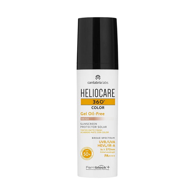 HELIOCARE - Bloqueador Solar 360 Color Gel Oil Free Heliocare para Piel Mixta 50 ml