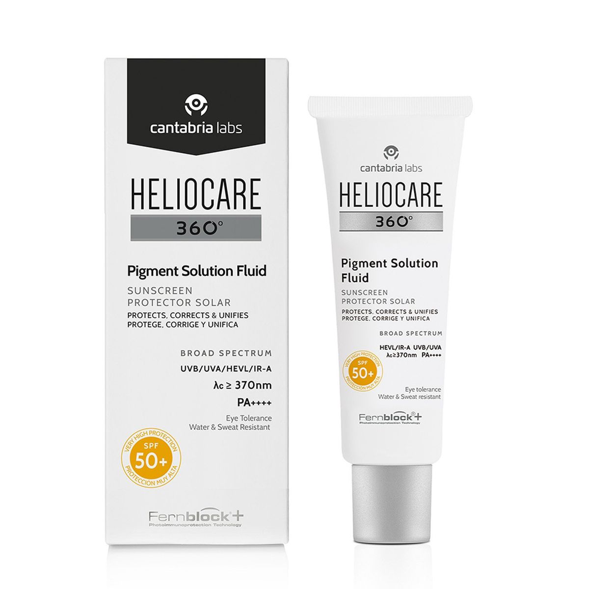 HELIOCARE - Bloqueador Solar 360 Pigment Solution Fluid Heliocare para Todo tipo de piel 50 ml