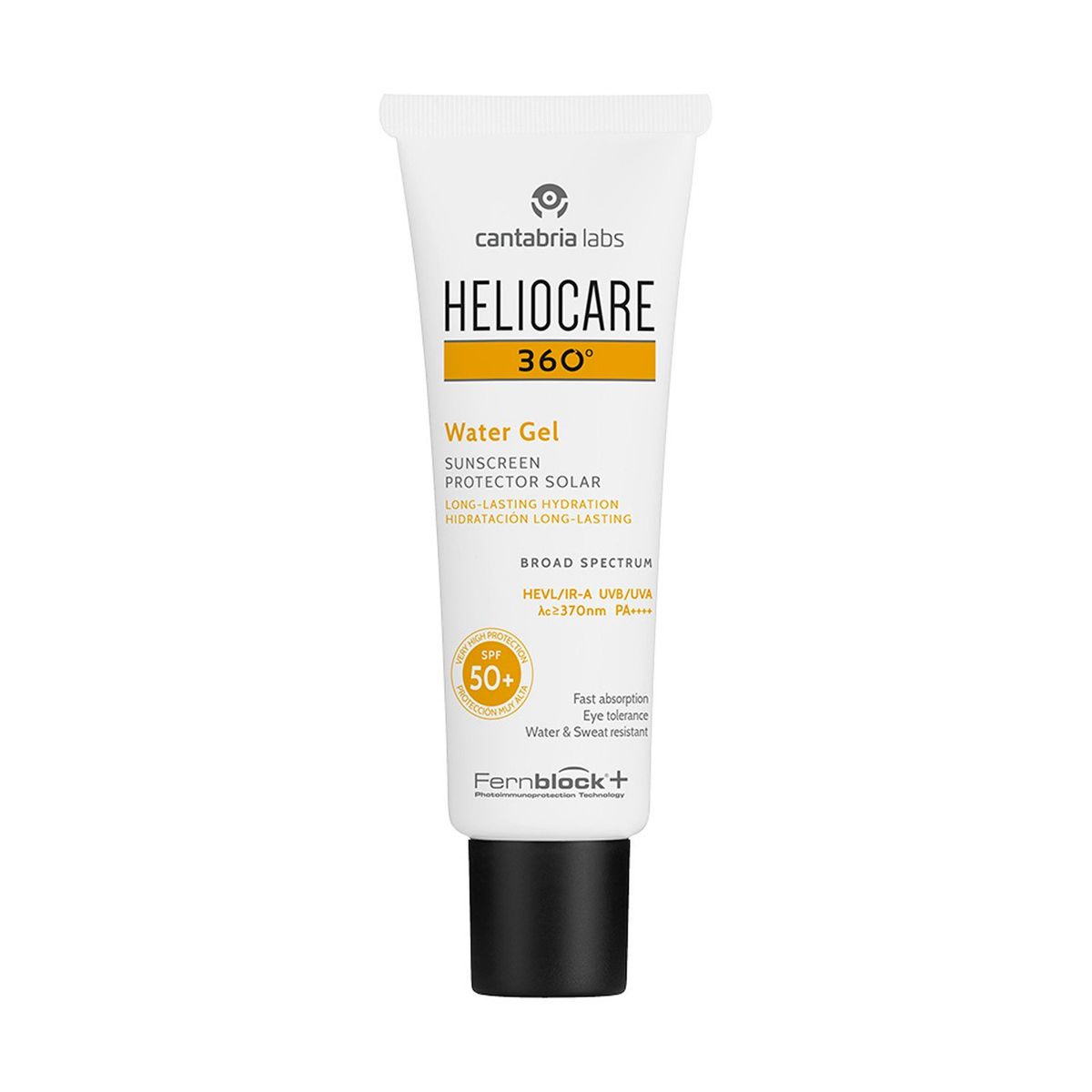 HELIOCARE - Bloqueador Solar 360 Water Gel Heliocare para Todo tipo de piel 50 ml