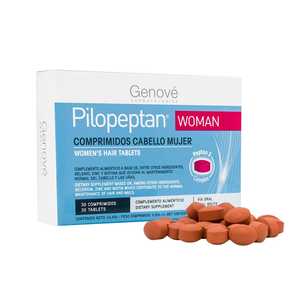 PILOPEPTAN - Set Complemento Nutricional Control Caída Del Cabello Pilopeptan
