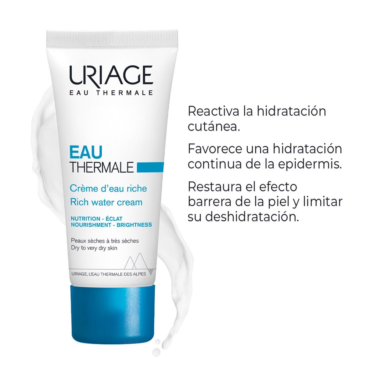 URIAGE - Agua Termal Water Cream Uriage para Piel Mixta 40 ml