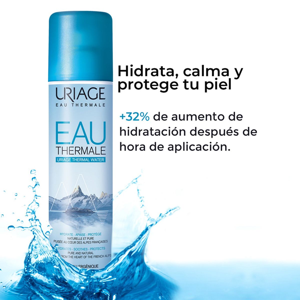 URIAGE - Agua termal Uriage Agua Termal Spray l Uriage para Todo tipo de piel 300 ml