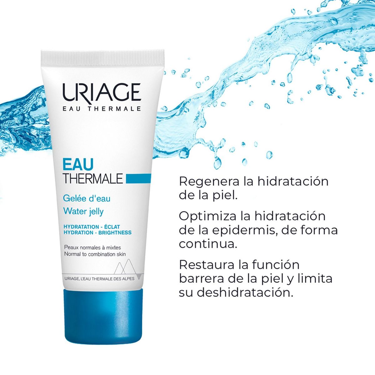 URIAGE - Agua Termal Water Jelly Uriage para Piel Mixta 40 ml