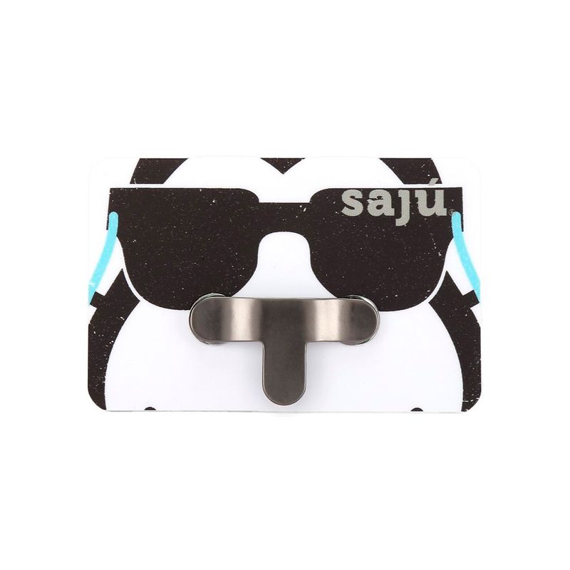 SAJU - Pin Cuelga Gafas Nariz Plata