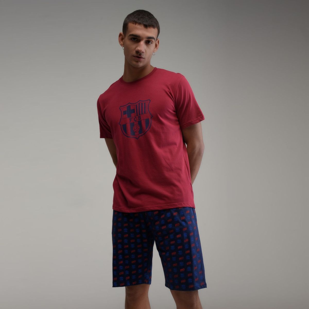 BARCELONA - Pijama Hombre Algodón Barcelona