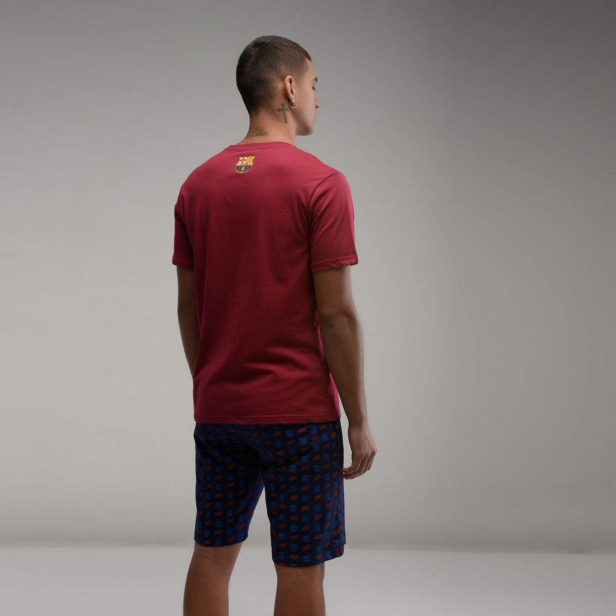 BARCELONA - Pijama Hombre Algodón Barcelona