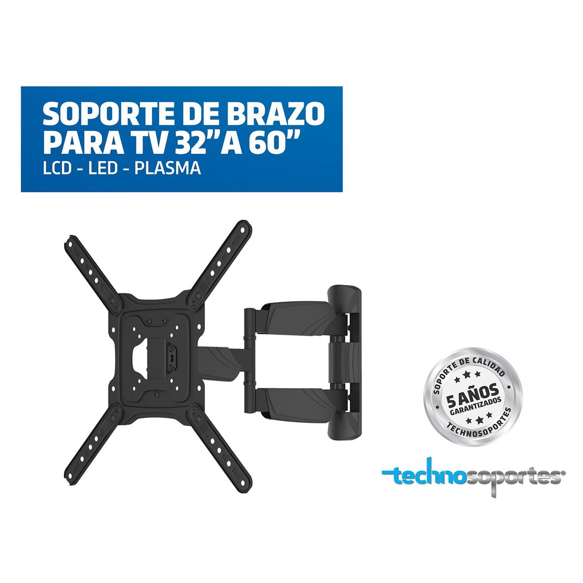 TECHNOSOPORTES - Soporte de Brazo para TV 32"-60" TSLB37 