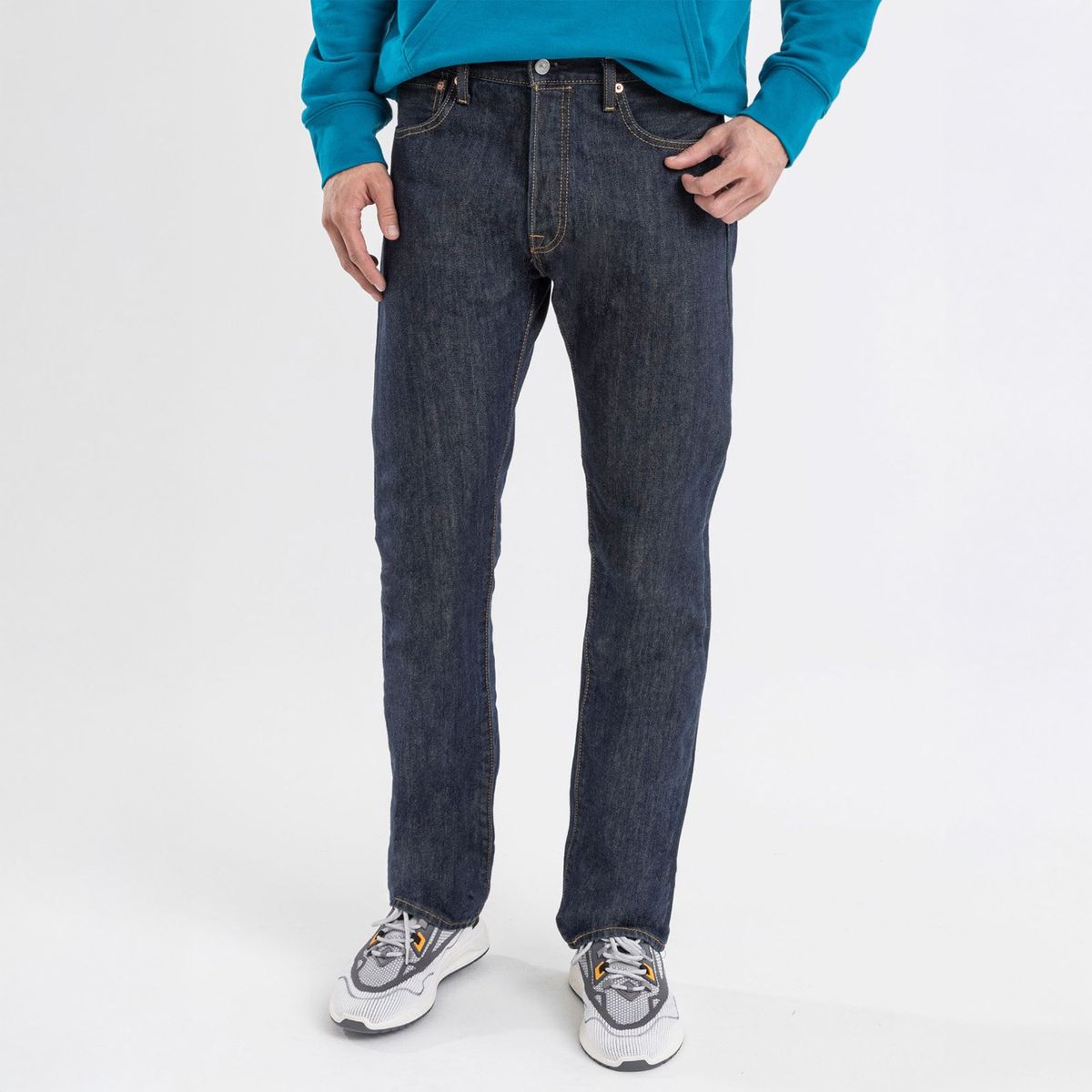 LEVIS - Jean 5 Bolsillos para Hombre 501 Largo 30 32 Levis