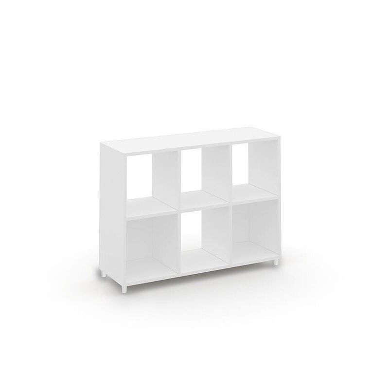 MUEBLES 20 20 - Estante Argentina Blanco