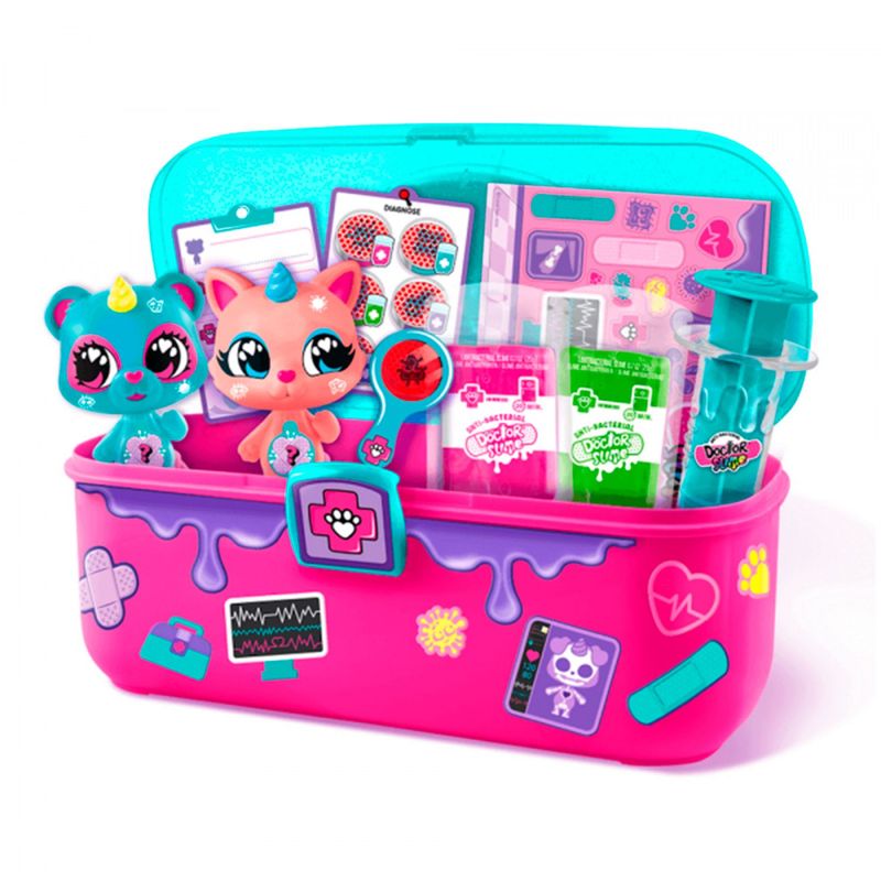 INFANTOYS - Arte y Manualidad Infantoys Estuche Mascotas slime Doctor Slime DSM 002