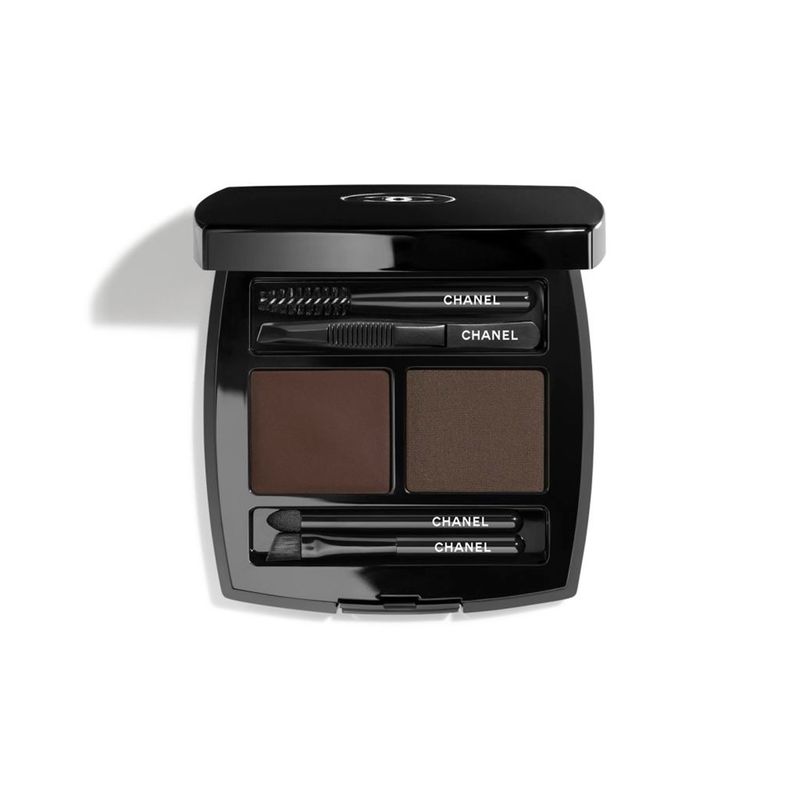 CHANEL - Chanel La Palette Sourcils Dúo Cera Y Polvo, Definición Y Relleno 03 Dark 4G