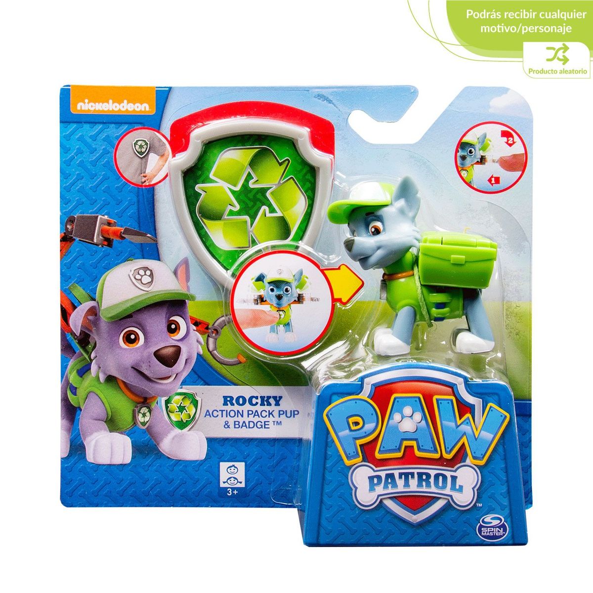 PAW PATROL - Figura de Personajes de Paw Patrol, Podrás Recibir Cualquier Personaje, a partir de los 3 Años