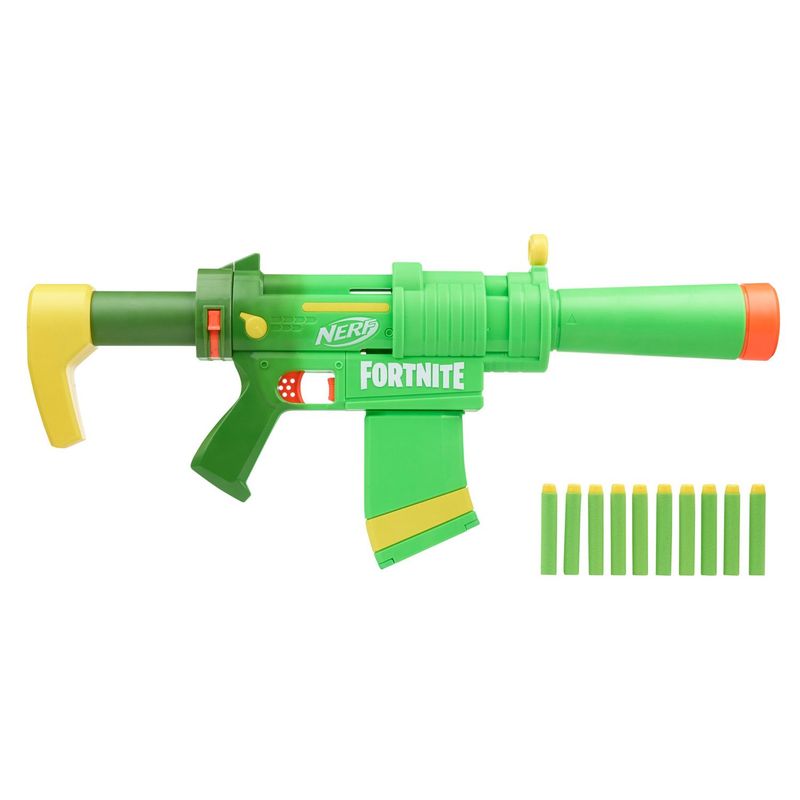 NERF - Lanzador Nerf Fortnite Smg-Zesty