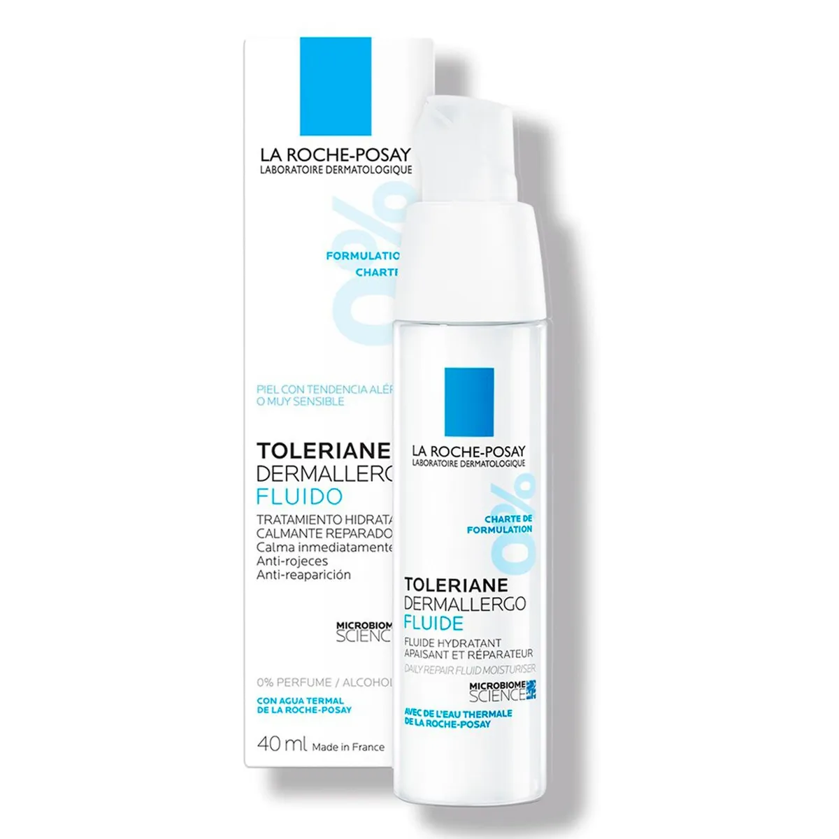 LA ROCHE POSAY - Limpiador Facial La Roche Posay Toleriane Fluido Dermo Limpiador 200Ml