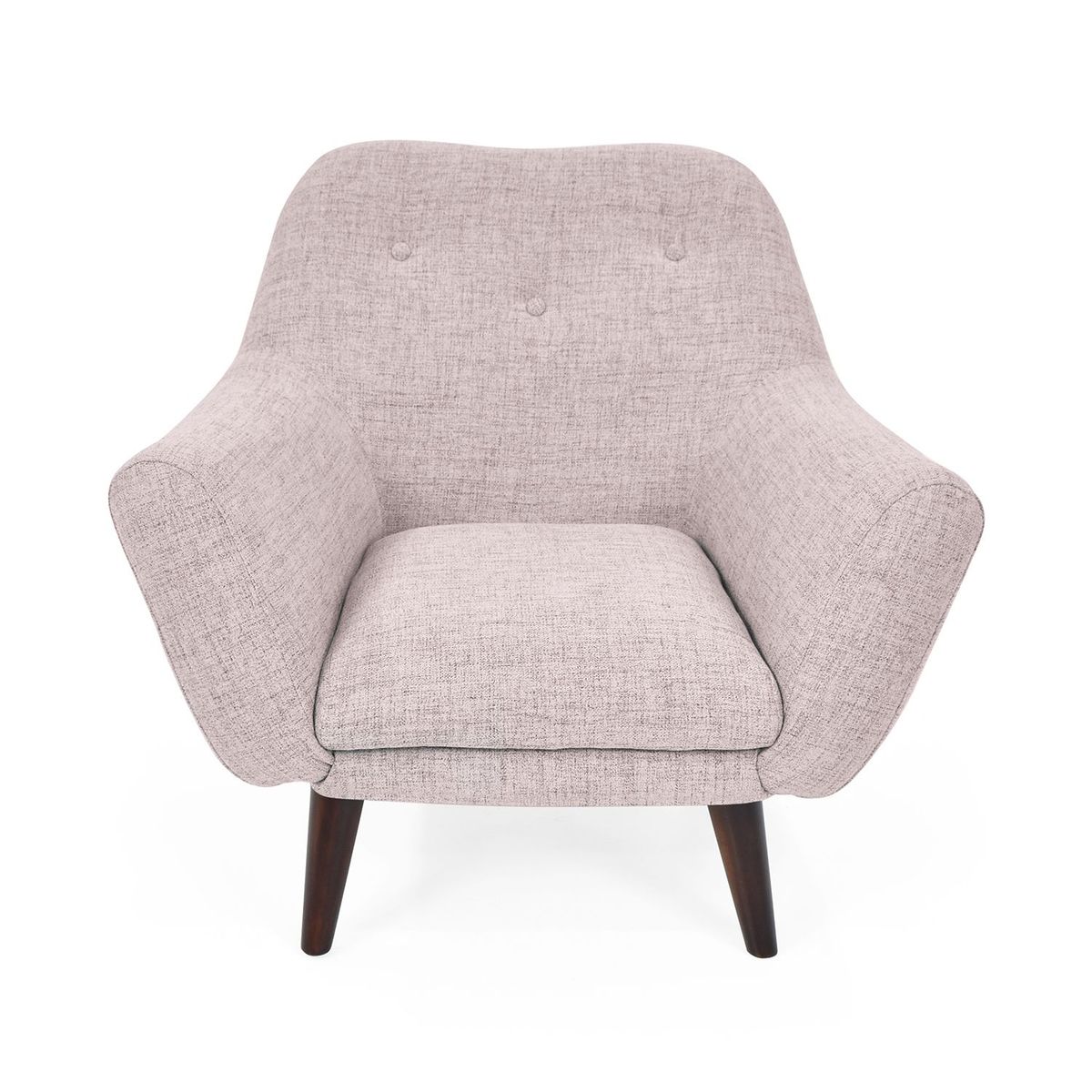 MICA - Poltrona Moderna en Poliéster Laos 80 x 86 x 78 cm Mica