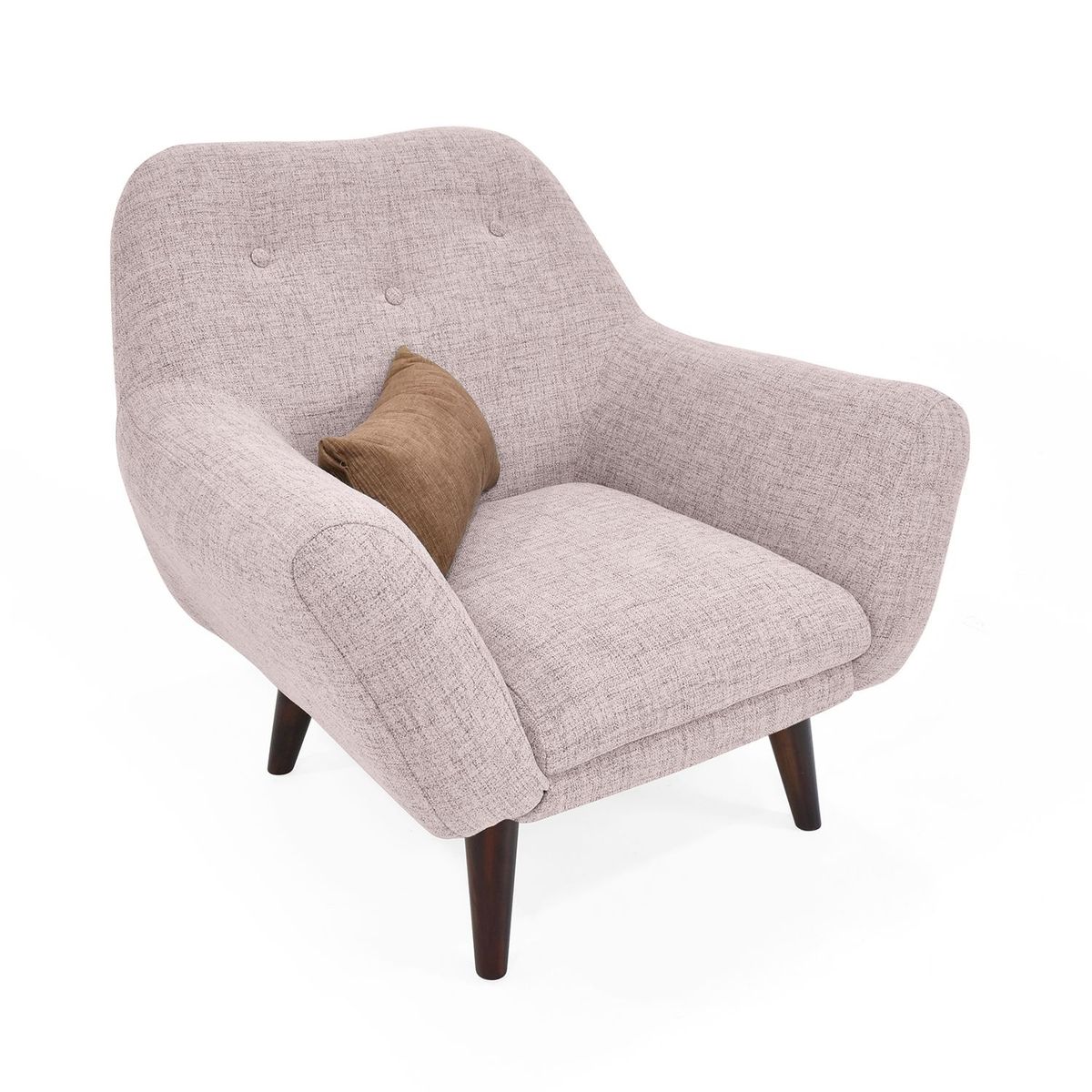 MICA - Poltrona Moderna en Poliéster Laos 80 x 86 x 78 cm Mica