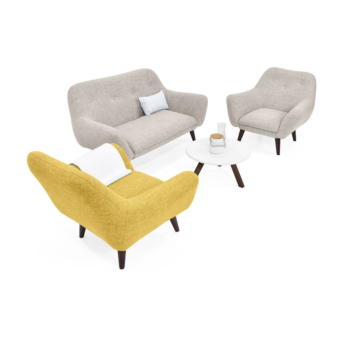 MICA - Juego de Sala Laos Croacia 2-1 Cuerpos Mica - Mueble