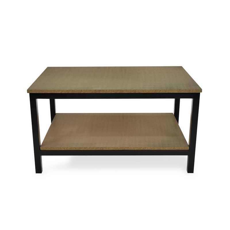 MICA - Mesa de Centro Moderna Rectangular  en Aglomerado MDF Baviera 81 x 44 x 52 cm Mica  - Mueble