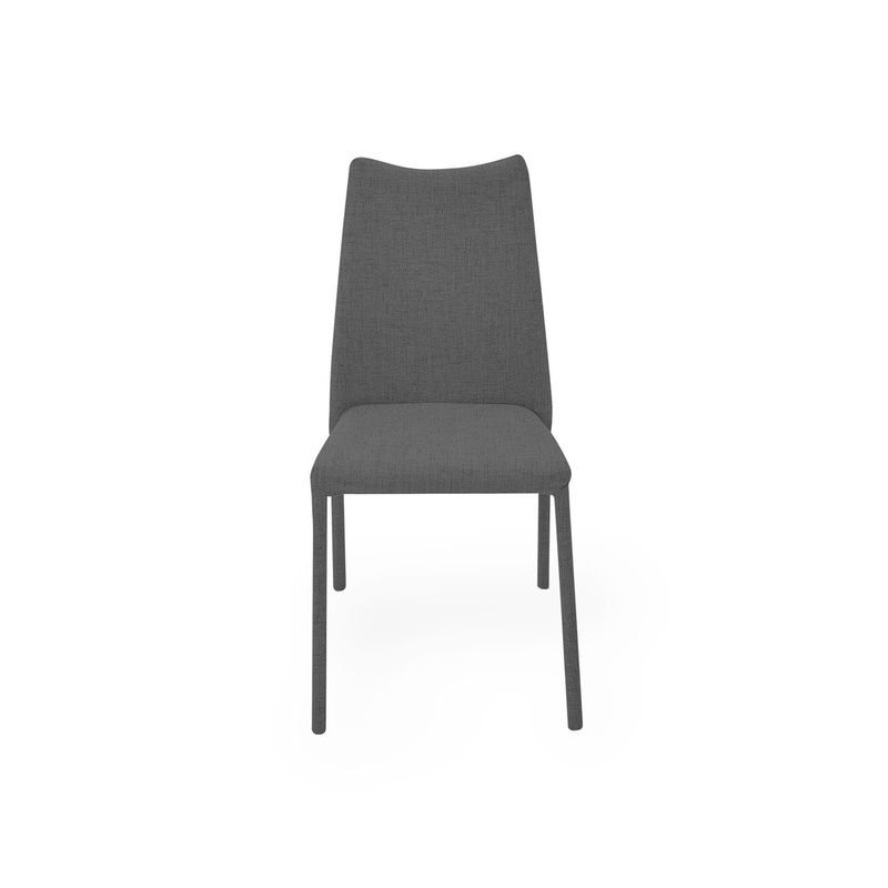 MICA - Silla de Comedor Moderna en Poliéster Rosado (Incluye 1 Silla) Mica