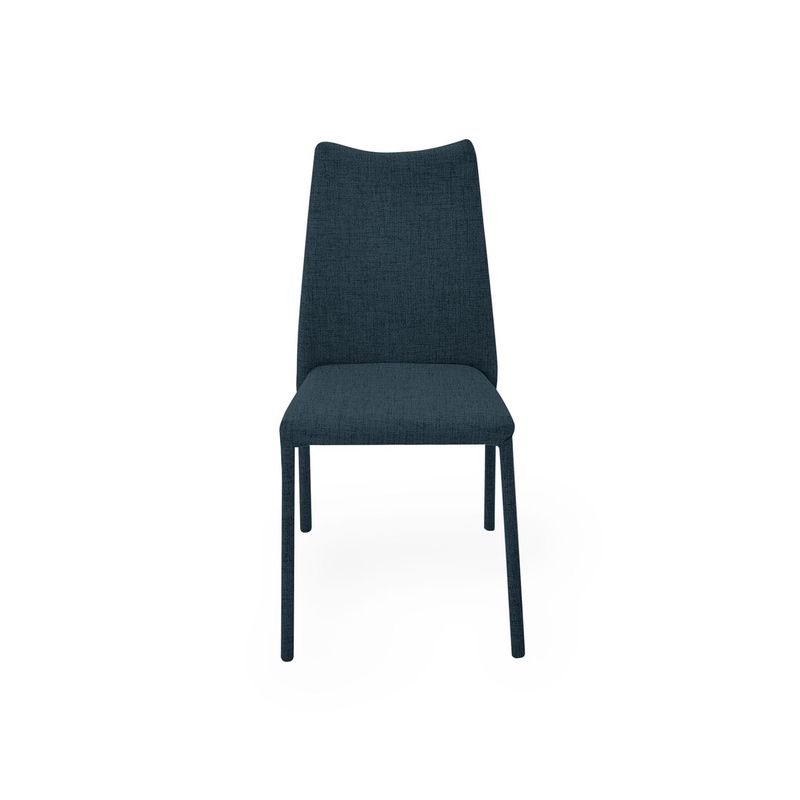 MICA - Silla de Comedor Moderna en Poliéster Rosado (Incluye 1 Silla) Mica