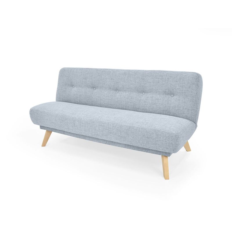 MICA - Sofá Cama Moderno en Poliéster 3 Puestos Croacia 182 x 85 x 45 cm Mica
