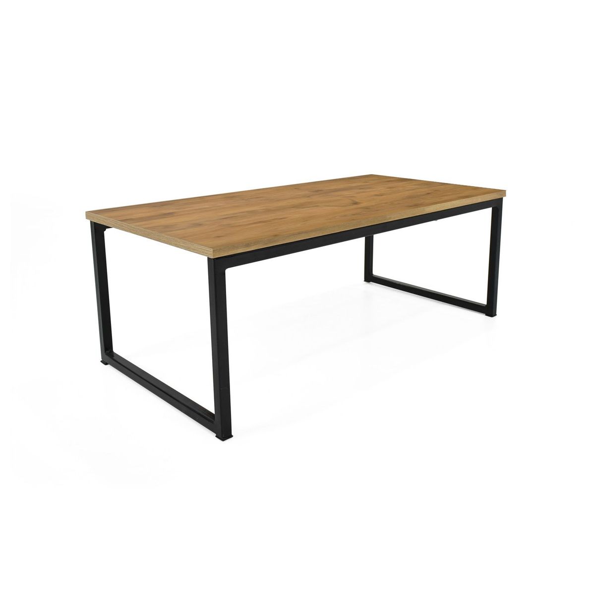 VENECIA - Mesa de Centro Moderna Rectangular  en Aglomerado MDP Dalen 80 x 30 x 40 cm Venecia  - Mueble